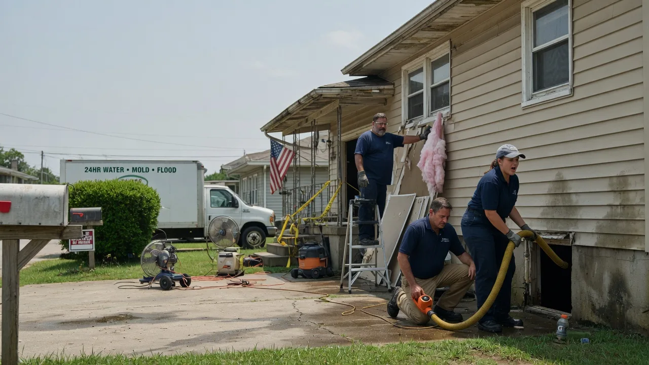Water Damage Repair in Tampico, IL near me